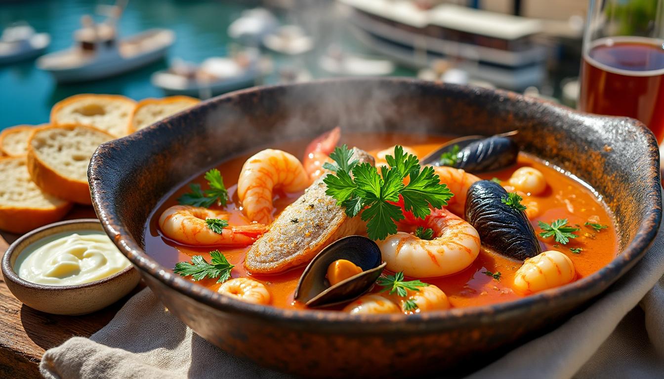 découvrez les secrets de la bouillabaisse, la célèbre soupe marseillaise. ingrédients, recettes authentiques et astuces pour réussir ce plat traditionnel de la provence.