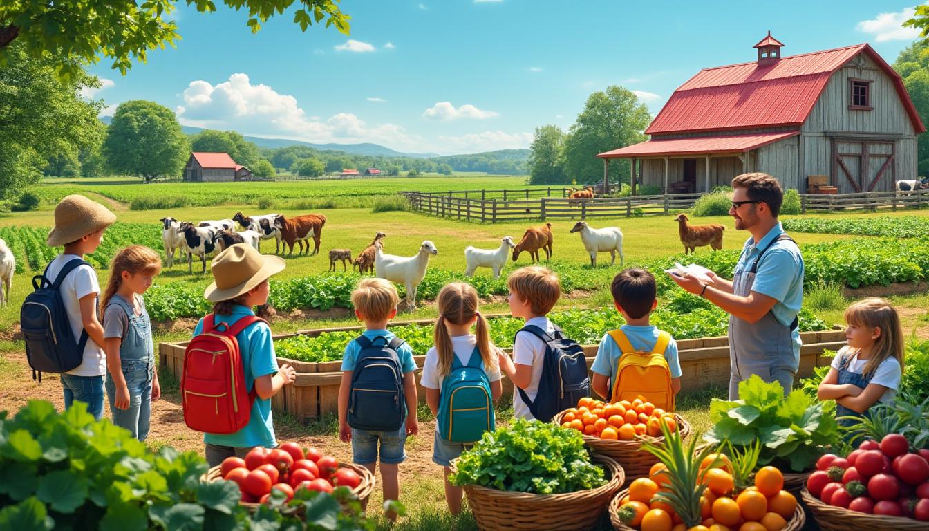 découvrez nos conseils pratiques pour organiser une visite pédagogique à la ferme, permettre aux élèves de comprendre les différentes étapes des productions agricoles, et vivre une expérience éducative enrichissante au contact des animaux et de la nature.