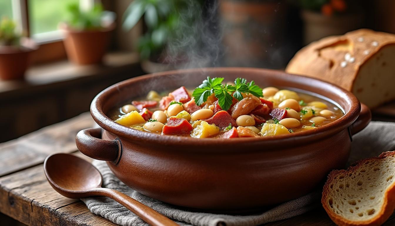 découvrez la garbure bigourdane, une soupe rustique et savoureuse typique des pyrénées, riche en tradition et en saveurs authentiques.