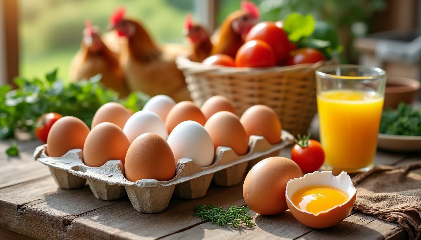 découvrez les avantages des œufs fermiers, alliant une nutrition riche et un goût authentique pour vos repas quotidiens.