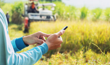 système d'autoguidage RTK pour moissonneuse