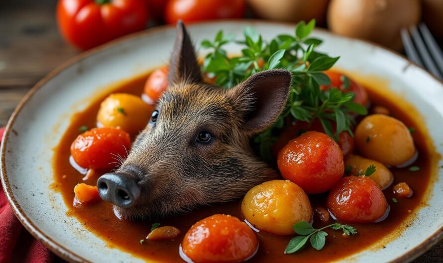 Civet de sanglier corse, saveur sauvage et terroir