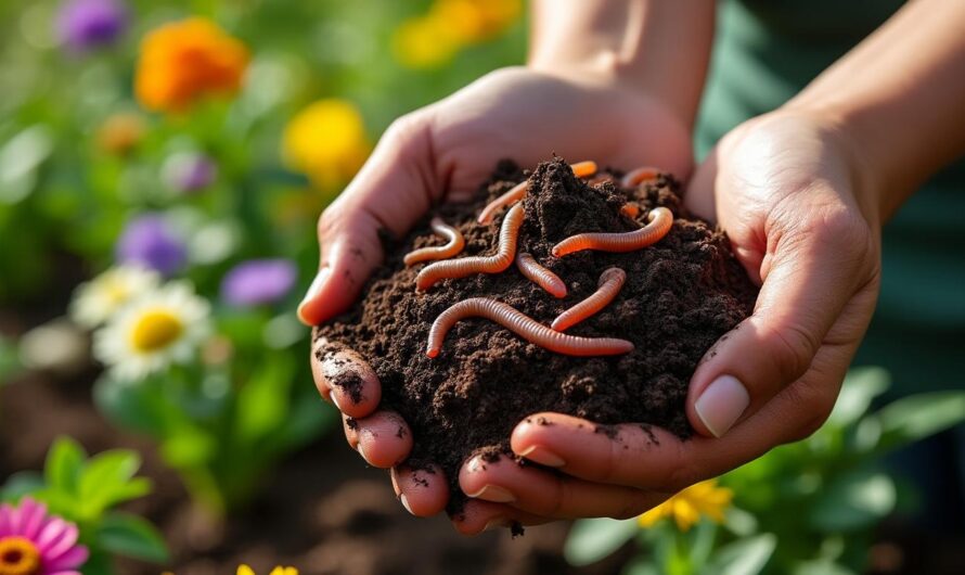 Identifier et préserver les vers utiles du sol