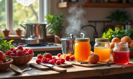 découvrez le processus complet de fabrication de confitures maison, des ingrédients naturels à la cuisson, pour des saveurs authentiques et gourmandes.