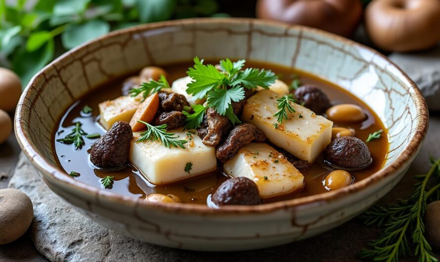 Matelote du Rhône, saveur de rivière et champignons