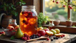 apprenez à fabriquer votre propre vinaigre artisanal en utilisant des fruits frais de la ferme. une méthode naturelle, économique et savoureuse pour valoriser vos récoltes.