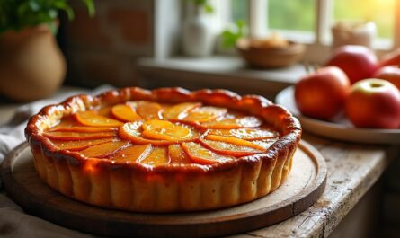 découvrez la recette authentique de la tarte tatin classique du centre-val de loire, un dessert traditionnel aux pommes caramélisées, simple et savoureux.