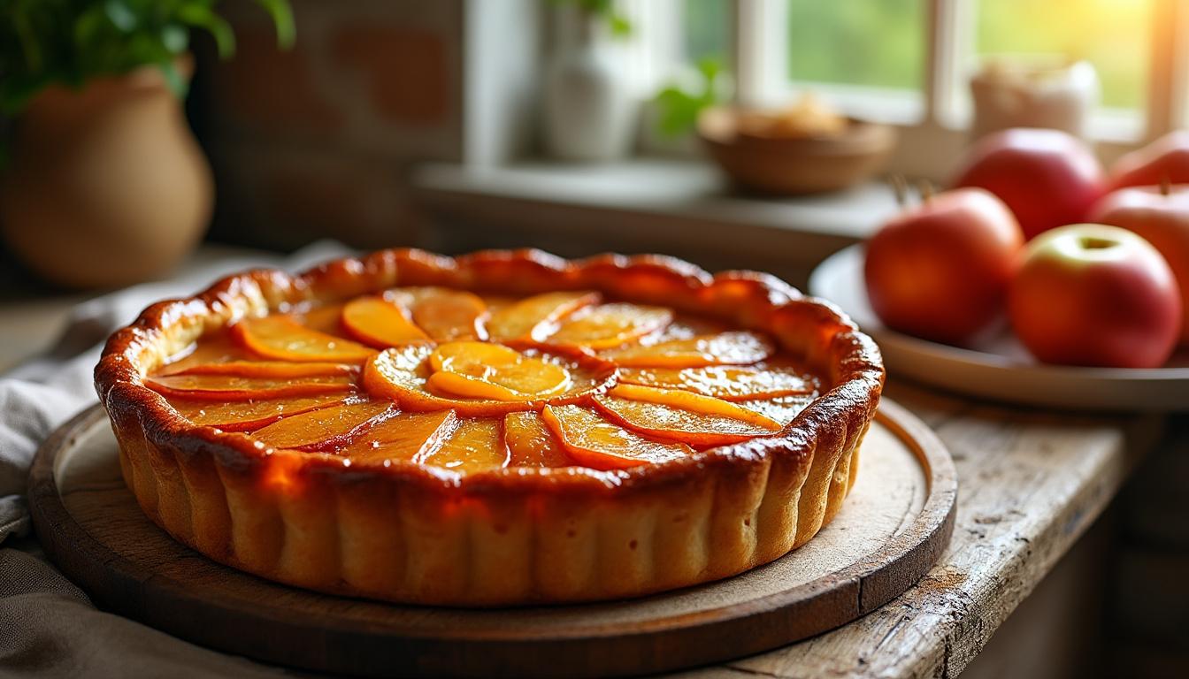 découvrez la recette authentique de la tarte tatin classique du centre-val de loire, un dessert traditionnel aux pommes caramélisées, simple et savoureux.