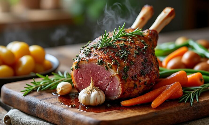 Agneau de Pauillac rôti