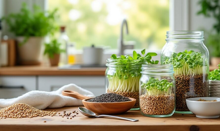 Faire germer des lentilles et graines à la maison