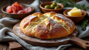 découvrez la recette de la fougasse d’aigues-mortes, idéale pour un apéro hivernal convivial et gourmand. parfaite pour réchauffer vos soirées d'hiver.