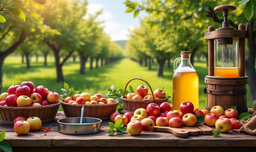 Les étapes de fabrication d’un cidre artisanal