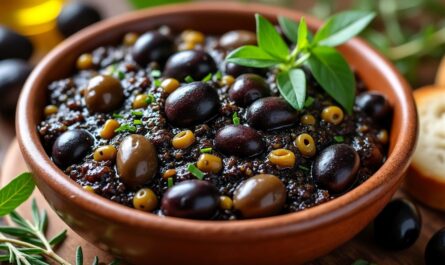 découvrez notre recette facile et savoureuse de tapenade maison à base d'olives noires, parfaite pour vos apéritifs et tartinades gourmandes.