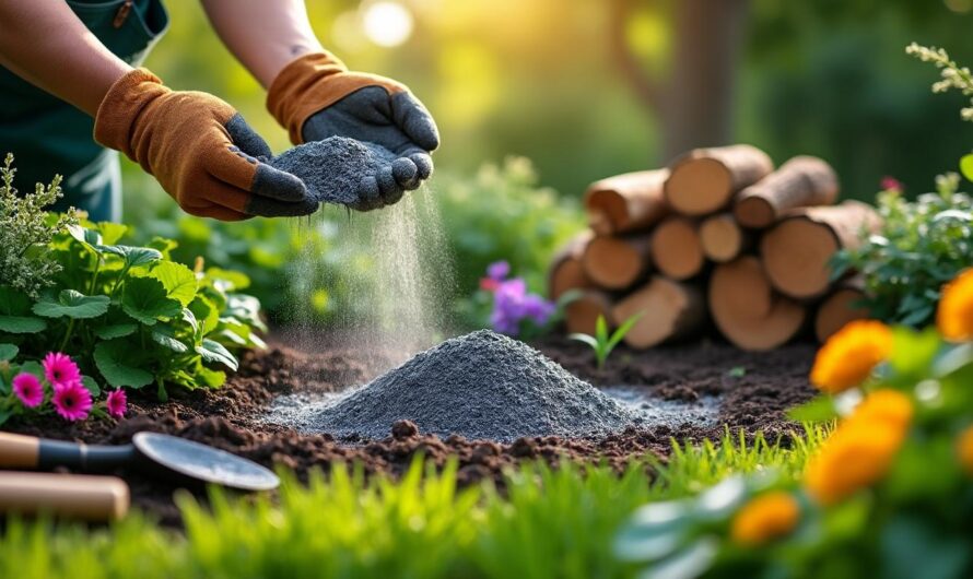 Utiliser les cendres de bois au jardin : précautions et bénéfices