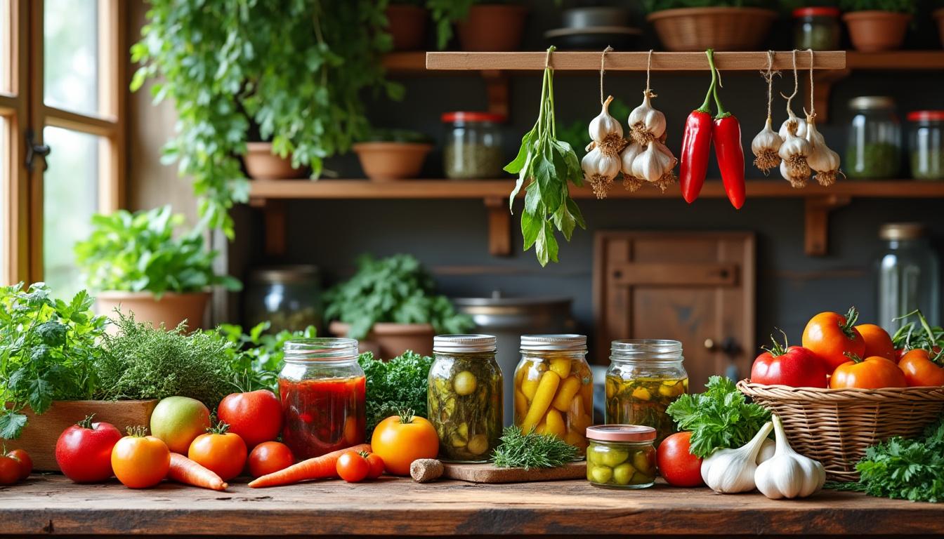 découvrez les meilleures techniques pour conserver vos légumes et fruits toute l’année, préserver leur fraîcheur et réduire le gaspillage alimentaire.