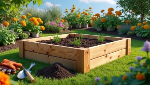 apprenez à construire un carré potager surélevé facilement pour optimiser votre jardin, améliorer la croissance de vos légumes et faciliter l'entretien.