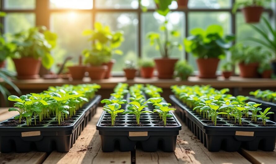 Le calendrier des semis précoces à l’abri