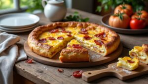 découvrez la recette traditionnelle de la tourte lorraine familiale, un plat savoureux et convivial parfait pour partager un moment chaleureux en famille.