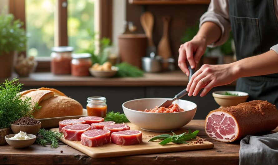 La fabrication maison de terrines et rillettes
