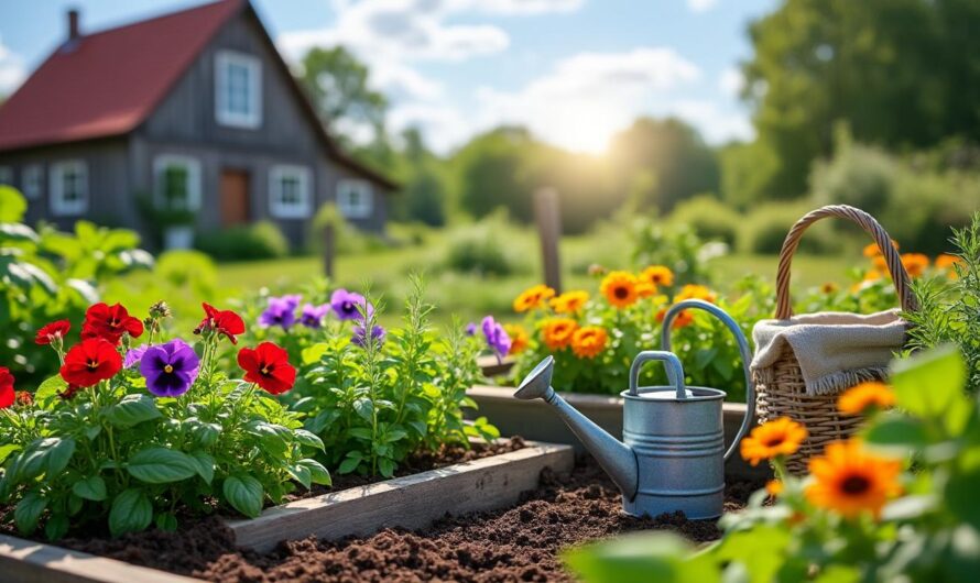 Les fleurs et plantes comestibles cultivées à la ferme