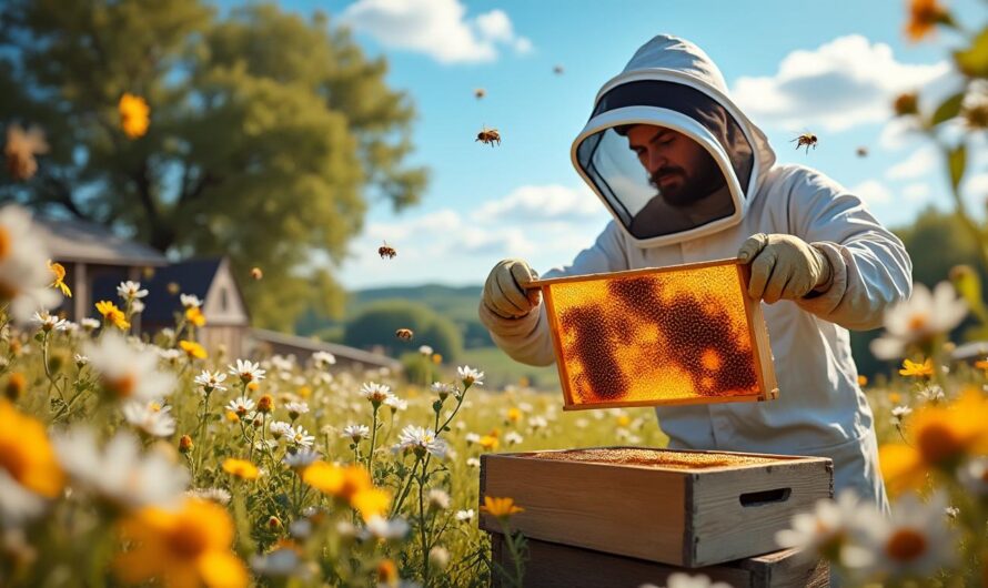 Les secrets d’une bonne récolte de miel (apiculture)