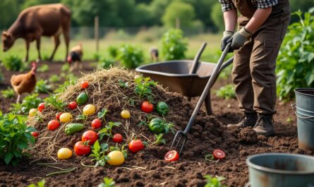 apprenez à produire votre propre compost à partir des déchets organiques fermiers pour enrichir naturellement votre sol et favoriser une agriculture durable.