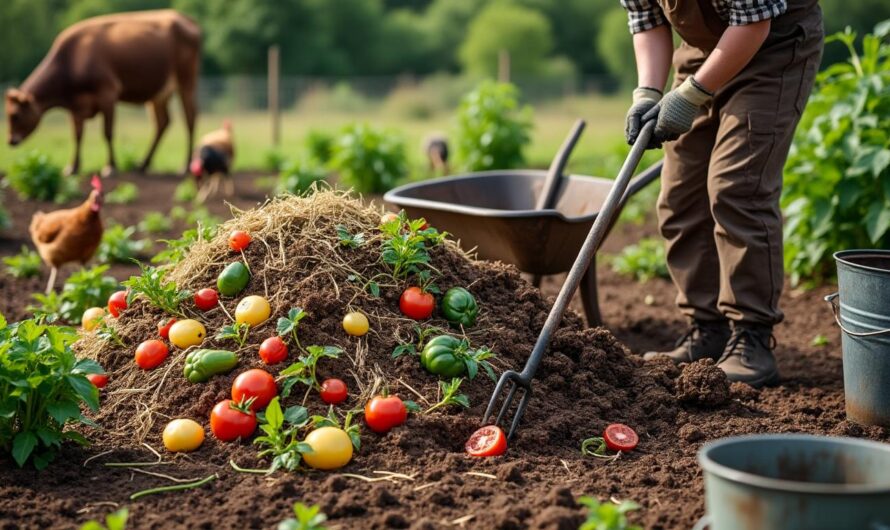 Produire son compost à partir de déchets organiques fermiers