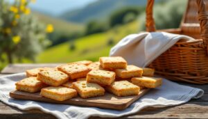 découvrez les canistrelli corses, biscuits secs parfaits pour vos pique-niques. croquants et savoureux, ils accompagnent idéalement vos moments en plein air.