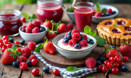 découvrez des idées de recettes gourmandes avec des fruits rouges fermiers, alliant saveurs authentiques et fraîcheur pour des desserts et plats savoureux.