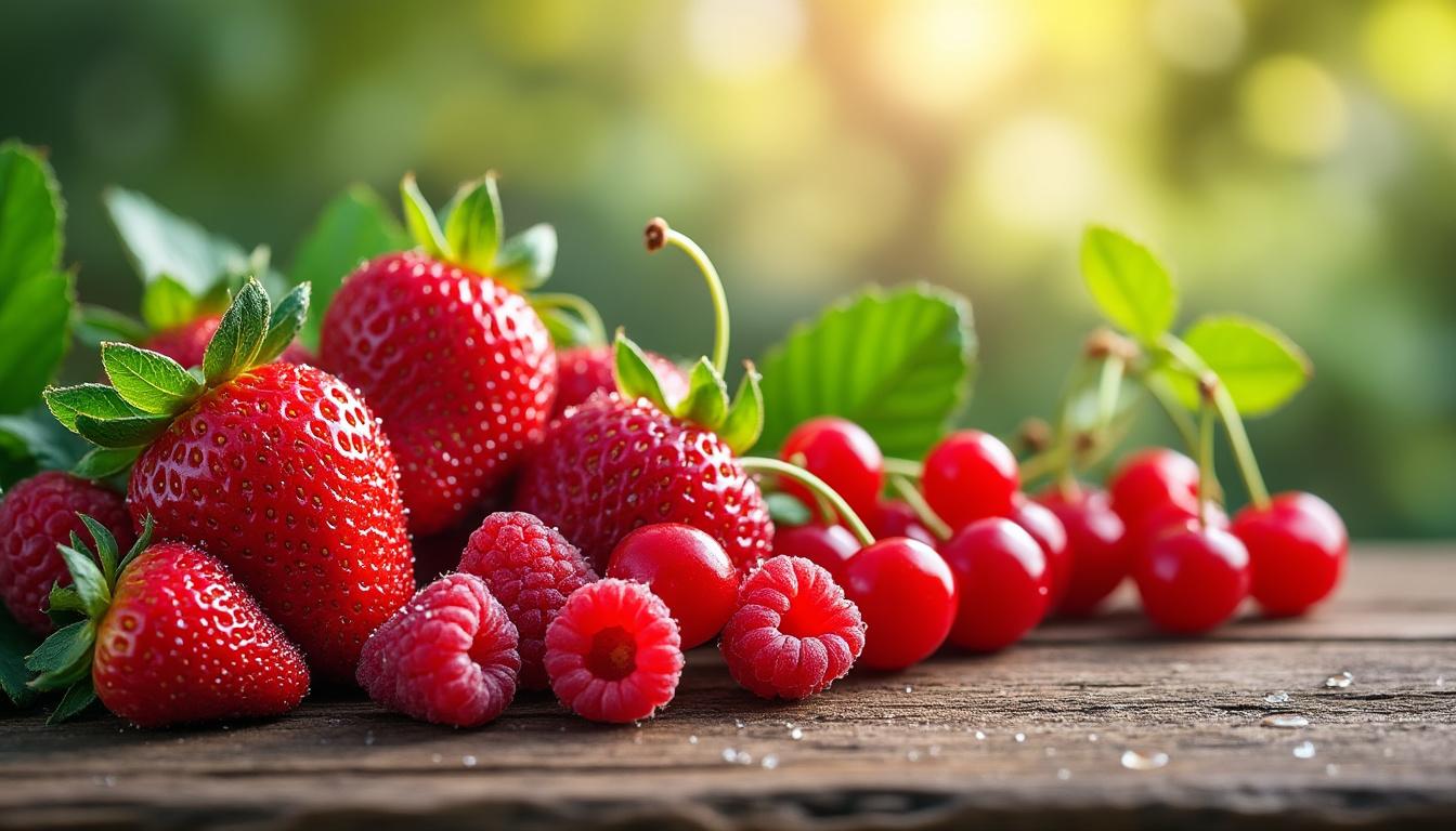 découvrez les bienfaits nutritionnels des fruits rouges de la ferme, riches en vitamines, antioxydants et fibres, pour une alimentation saine et équilibrée.