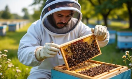 découvrez le quotidien de l’apiculteur à la ferme, ses méthodes de travail et l’importance de son rôle dans la pollinisation et la production de miel.