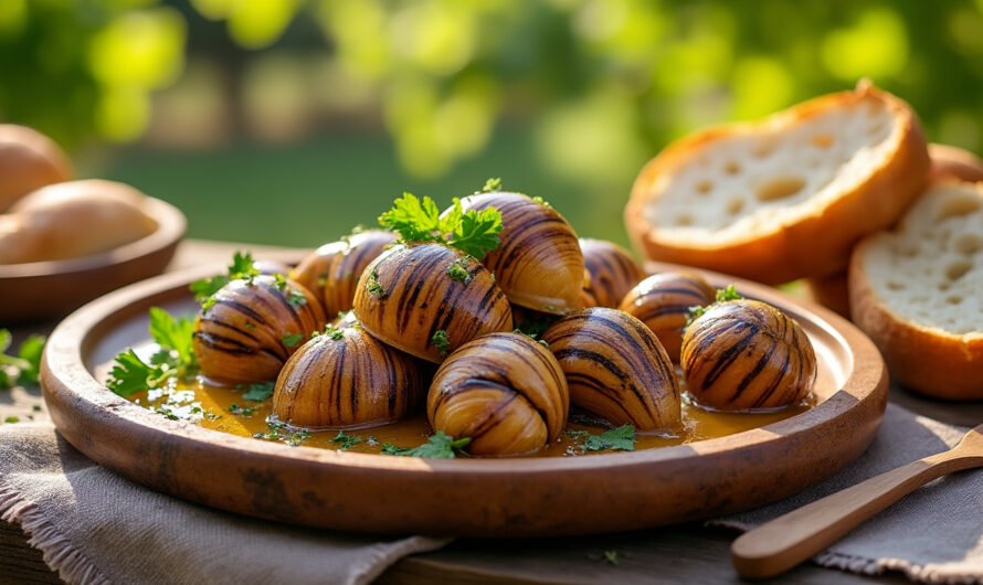 Cagouilles à la charentaise, escargots estivaux