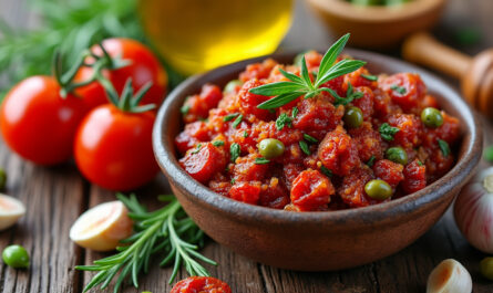 découvrez notre délicieuse tapenade de tomates séchées, parfaite pour vos apéritifs et recettes méditerranéennes. un goût savoureux et authentique à partager.