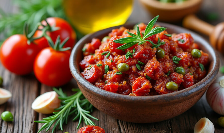 Tapenade de tomates séchées
