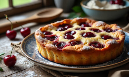 découvrez la recette traditionnelle du clafoutis aux cerises de céret, un dessert gourmand alliant saveurs fruitées et texture fondante, parfait pour toutes les occasions.