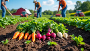 découvrez les méthodes de culture des légumes racines à la ferme, des semis à la récolte, pour comprendre leur croissance naturelle et les pratiques agricoles utilisées.