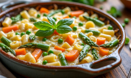 découvrez une recette légère de croziflette aux légumes nouveaux, alliant saveurs fraîches et gourmandise pour un repas sain et convivial.