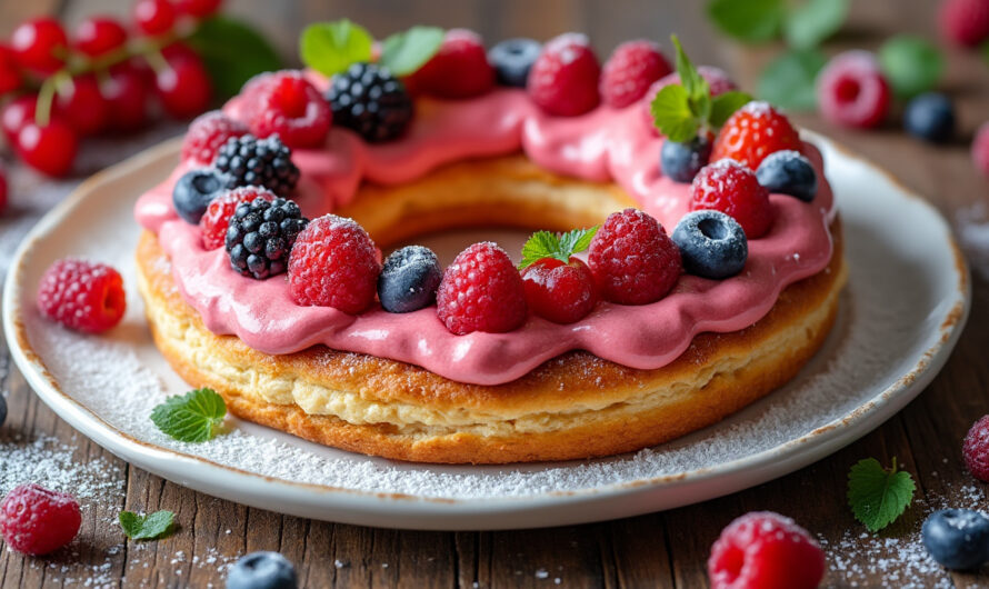 Paris-Brest revisité aux fruits rouges