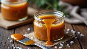 découvrez notre recette facile et rapide de caramel au beurre salé maison, un délice onctueux parfait pour accompagner vos desserts et gourmandises.