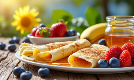 découvrez nos recettes de crêpes rapides parfaites pour l'été, légères et savoureuses, idéales pour des repas frais et faciles à préparer en toute saison.