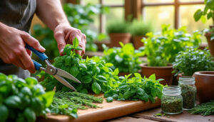 apprenez à cueillir et utiliser les herbes aromatiques de saison pour sublimer vos plats avec des saveurs fraîches et naturelles tout au long de l'année.