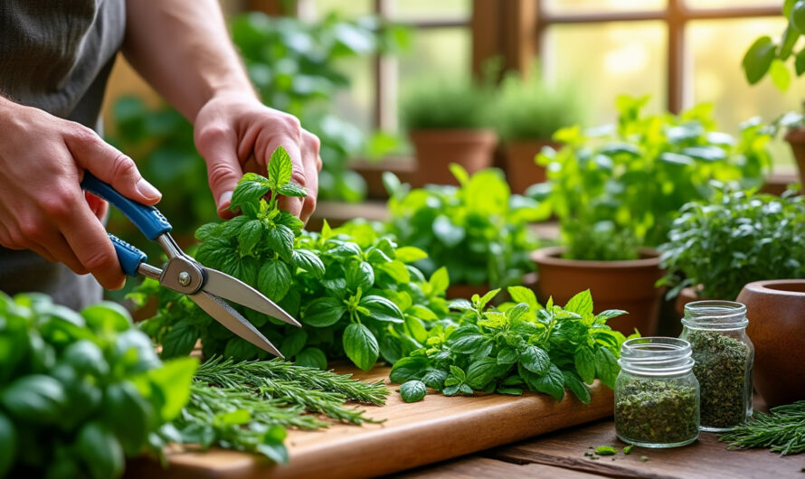 Cueillir et utiliser les herbes aromatiques de saison