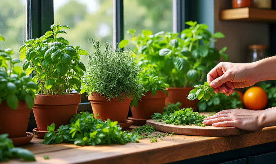 Les plants aromatiques, culture et usages culinaires