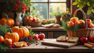 découvrez comment préparer un noël authentique avec les produits frais et traditionnels de la ferme dans les récoltes festives.