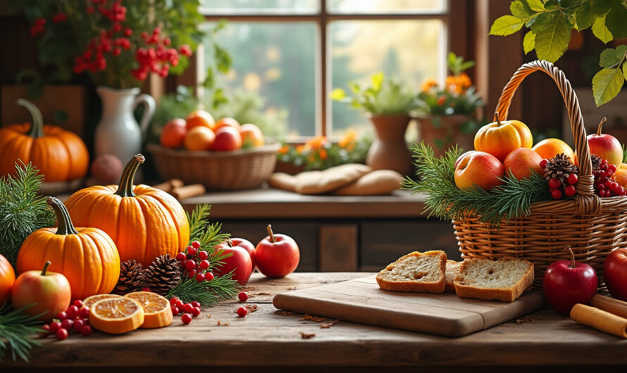 Les récoltes festives : préparer Noël avec les produits de la ferme