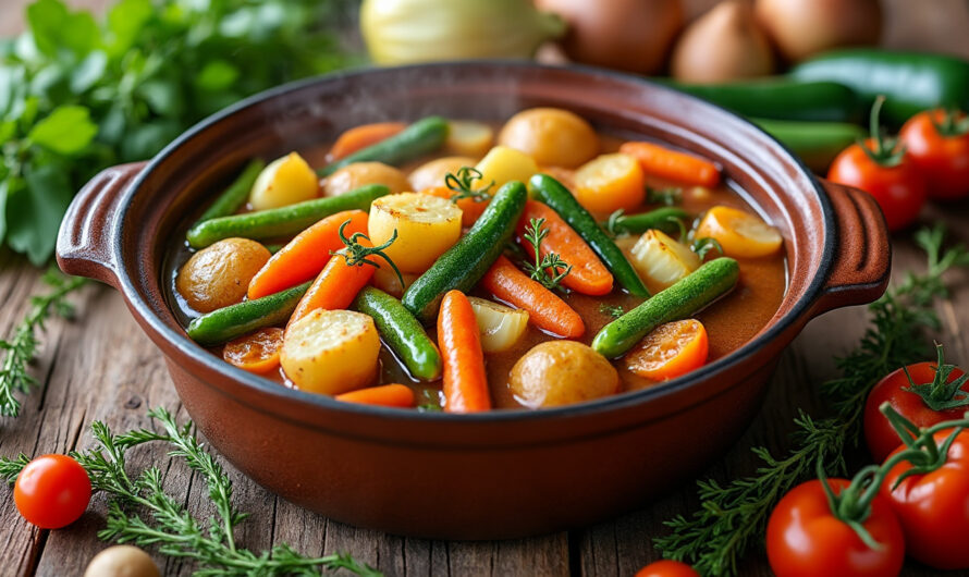 Marmite de légumes du jardin façon ferme